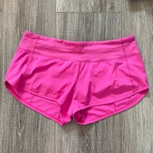 Lululemon Speed up shorts 2.5